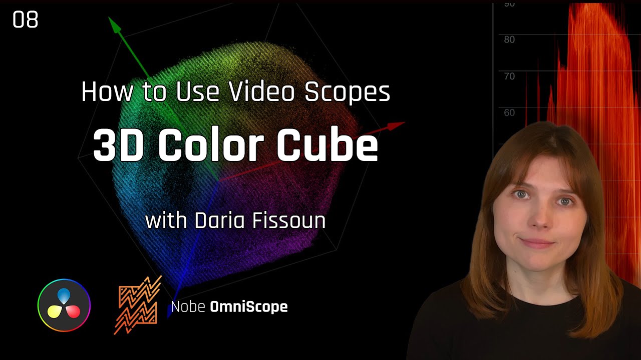 How to use the 3D Color Cube in Nobe OmniScope