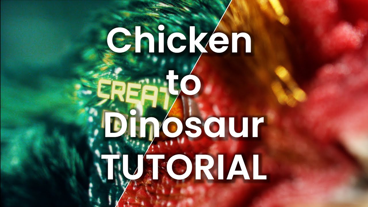 Turning a Chicken into a Dinosaur in After Effects