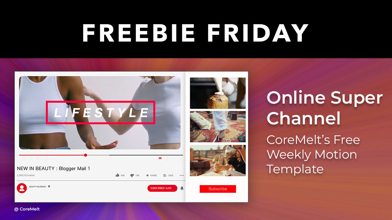 coremelt weely freebie