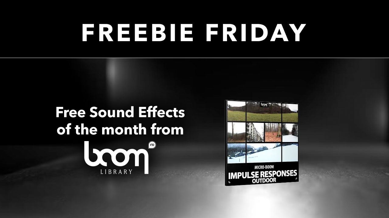 Freebie: Boom Library Outdoor Impulse Responses