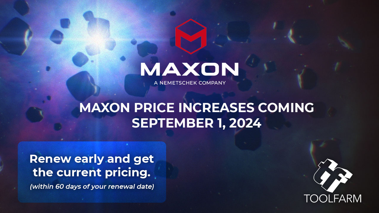maxon price increases